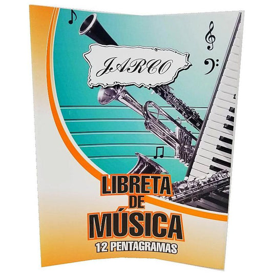 LIBRETA DE MUSICA GRANDE JARCO
