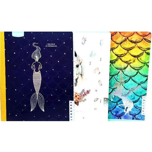 LIBRETA COSIDA LEGENDS 100HJS/200PAG