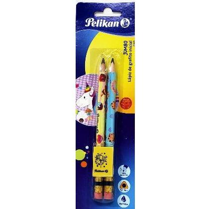 BLISTER JUMBO LAPIZ TRIANGULAR 2HB