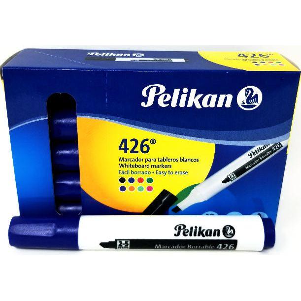 MARCADOR BORRABLE 426 AZUL CJ.10