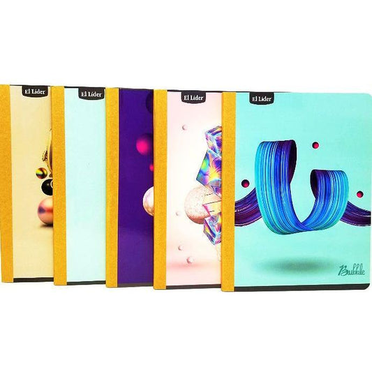 LIBRETA COSIDA SEMI BUBBLE 100HJS/200PAG