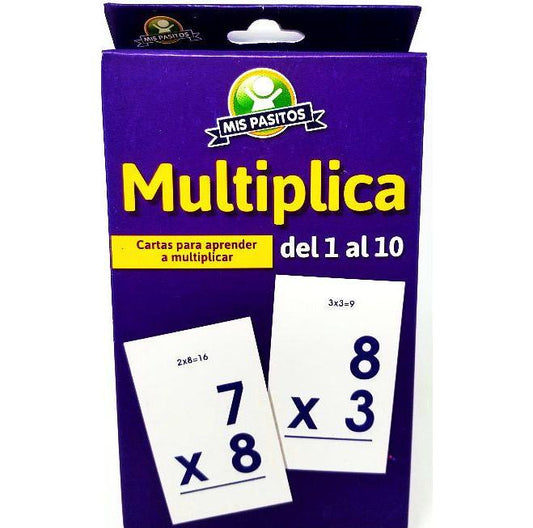 TABLAS MULTIPLICAR FLASH CARDS (0-10)