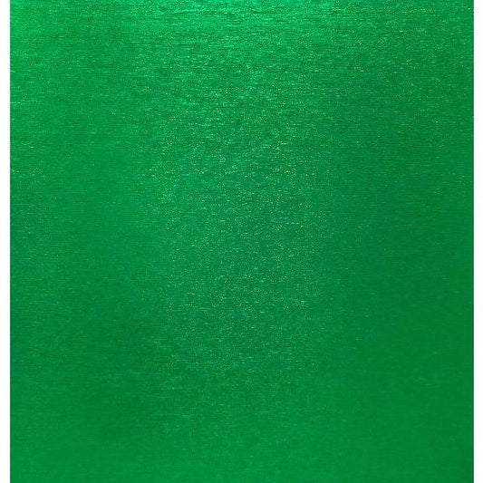 METAL DOUBLE-SIDED PAPER GREEN 12X12