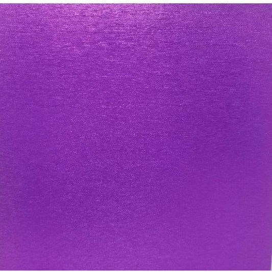 METAL DOUBLE-SIDED PAPER PURPLE12X12CARDSTOCK