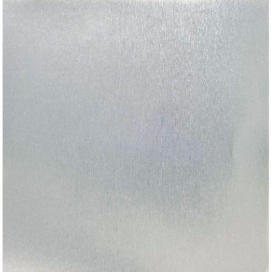 BRUSHED METAL PAPER - SILVER 12X12CARDSTOCK
