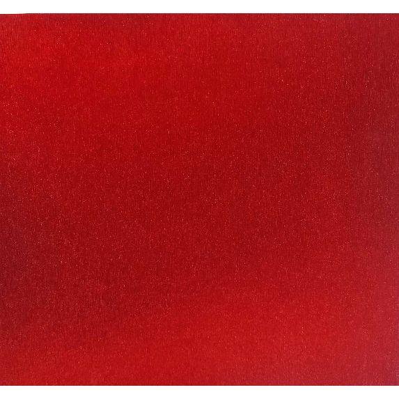 BRUSHED METAL PAPER - RED 12X12CARDSTOCK