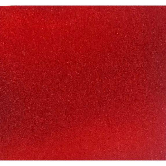 BRUSHED METAL PAPER - RED 12X12CARDSTOCK