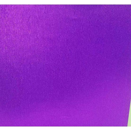 BRUSHED METAL PAPER - PURPLE 12X12CARDSTOCK