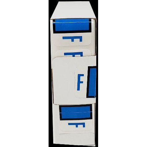 LATERAL FOLDERS LETTER F BLUE BOX/500