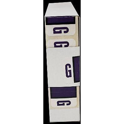 LATERAL FOLDERS LETTER G VIOLET BOX/500