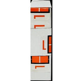 LATERAL FOLDERS LETTER L DARK ORANGE BOX/500