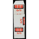 LATERAL FOLDERS LETTER S PINK BOX/500
