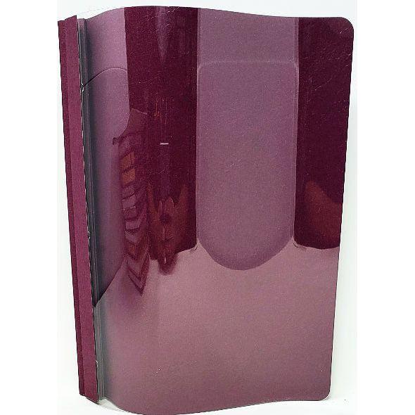 CLEAR FRONT REPORT COVERS LETTER BURGUNDY BOX/25