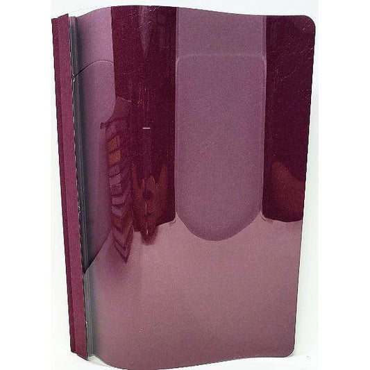 CLEAR FRONT REPORT COVERS LETTER BURGUNDY BOX/25