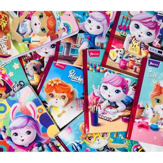 LIBRETA PELUCHE GDE 200 PG