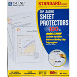 SHEET PROTECTORS CRYSTAL-CLEAR (CJ.100)