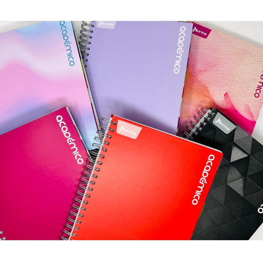 LIBRETA ACADEMICO SOFT 10 DIV DURABOOK 400 PG