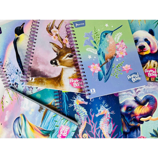 LIBRETA ARGOLLA ANIMAL BOOK DURABOOK 400 PG