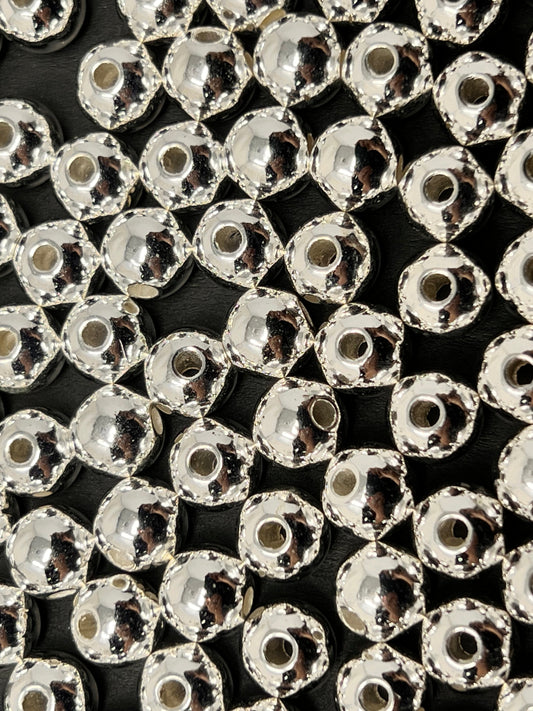 SMOOTH ROUND BEAD | SILVER