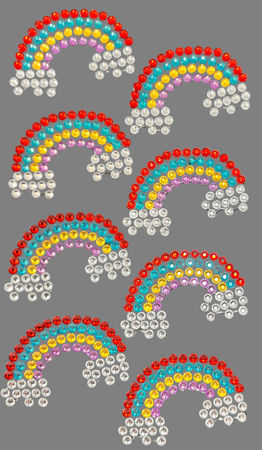 Rainbow Stone Stickers