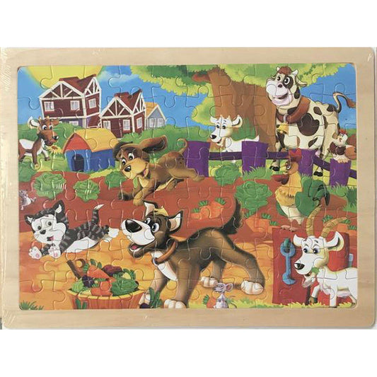 WOODEN JIGSAW PUZZLE: RANCH