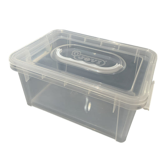 CAJA PLASTICA DE ARTE CON TAPA