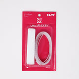VELCRO WITHOUT GLUE WHITE 20MM 1 YARD