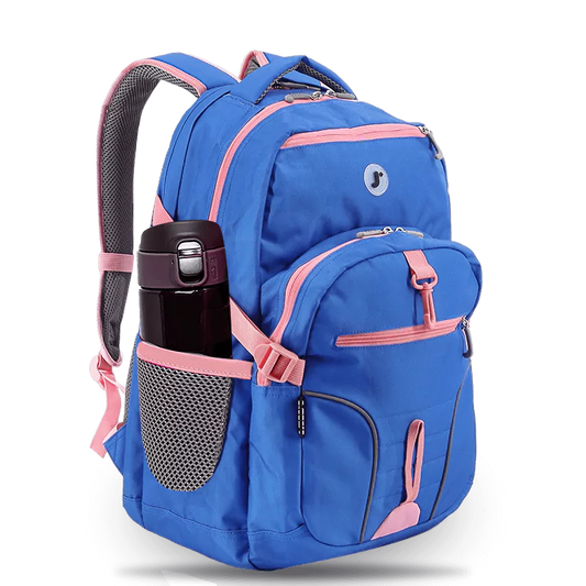 Atom Multi Purpose Laptop Backpack | Navy Pink