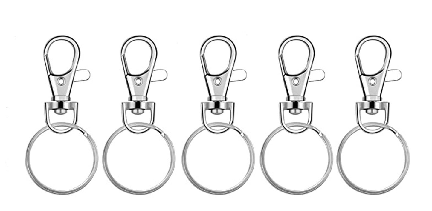KEY RING SWIVEL SNAP HOOKS
