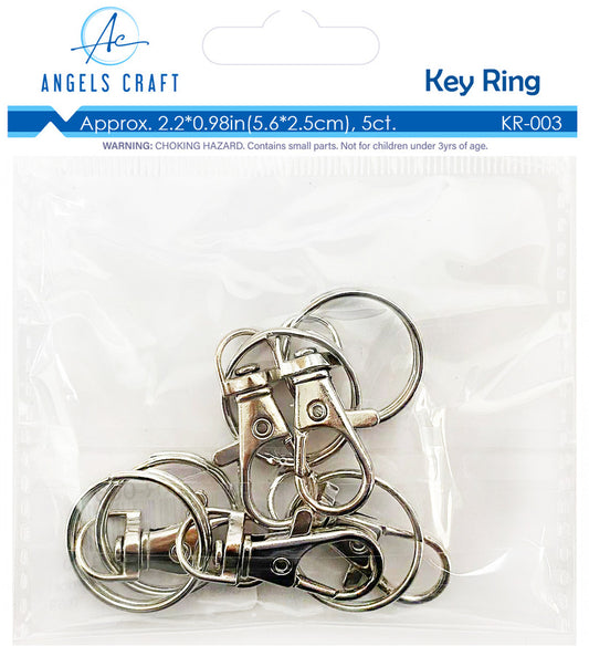 KEY RING SWIVEL SNAP HOOKS