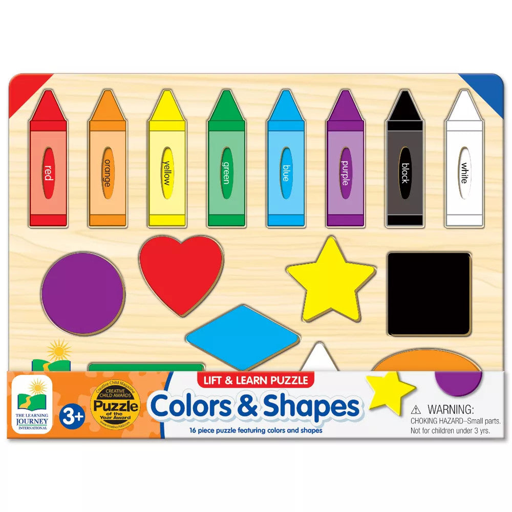 Lift & Learn Colors and Shapes Puzzles