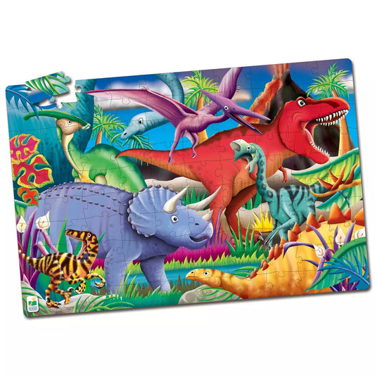 GLOW IN THE DARK PUZZE DINOS