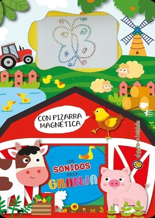 Sonidos en la Granja & Pizarra Magnética