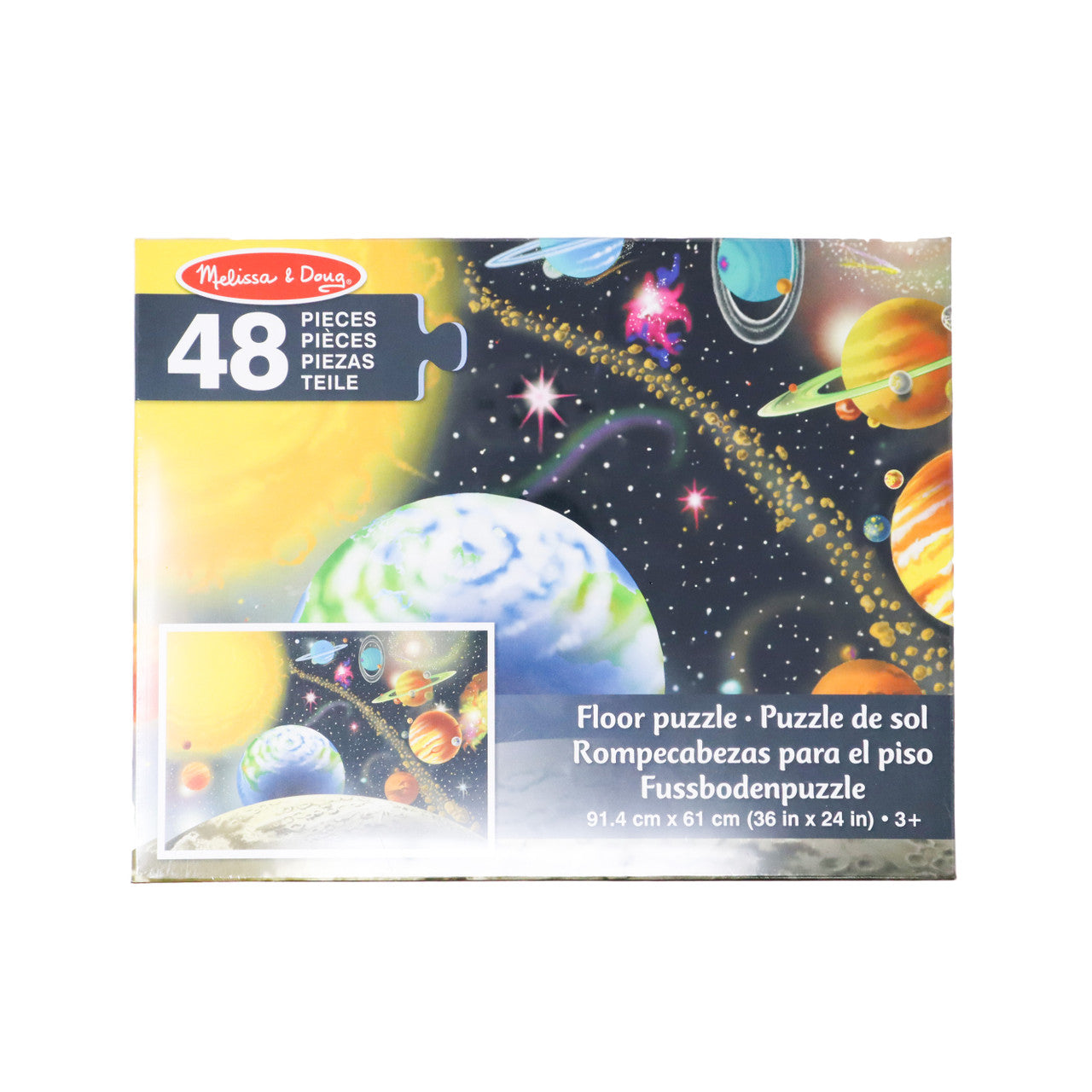 Solar System Floor Puzzle - 48 Pieces