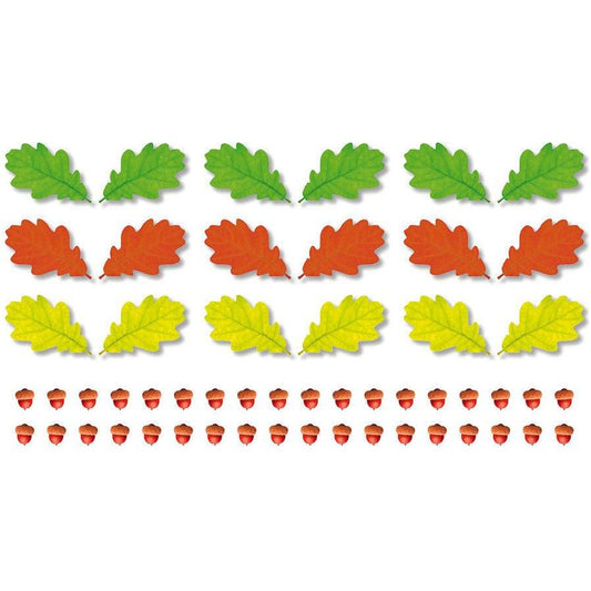 AUTUMN OAK LEAVES ACCENTS
