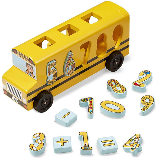 NUMBER MATCHING MATH BUS