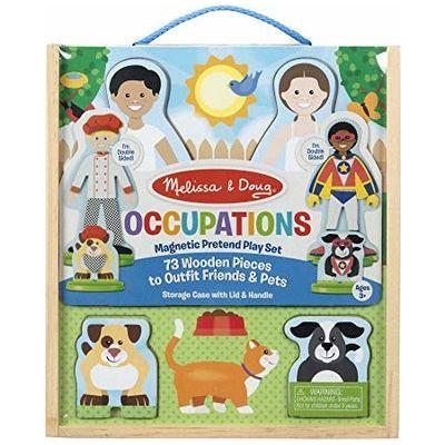 OCCUPATIONS MAGNETIC PRETEND PLAY SET