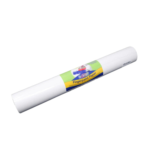 PRANG FINGERPAINT PAPER WHITE 16''X100'