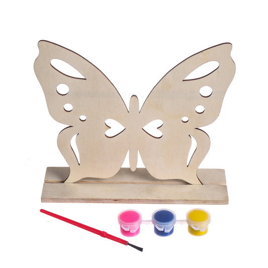 WOODEN PAINTING SET | BUTTERFLY