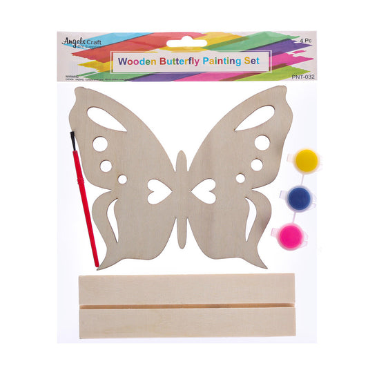 WOODEN PAINTING SET | BUTTERFLY