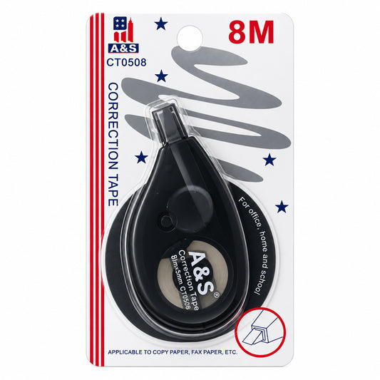 Correction Tape White 8m - JA Riollano