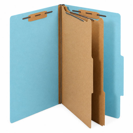 2 Partition Folder Legal Blue - JA Riollano
