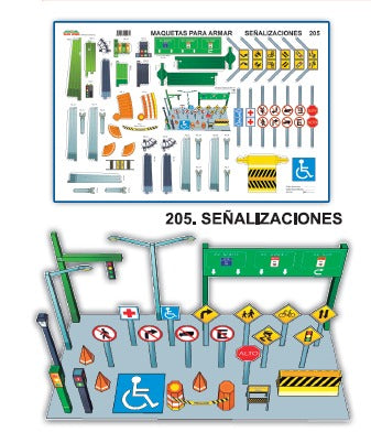 MODELO MAQUETAS SAÑALIZACIONES