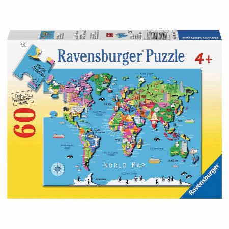 WORLD MAP PUZZLE