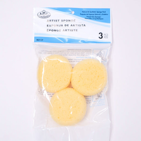 SYNTHETIC SPONGES SET SMALL 3 PC
