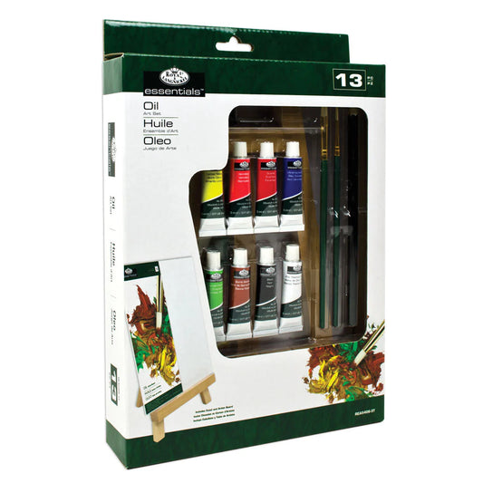 TABLE EASEL OIL SET