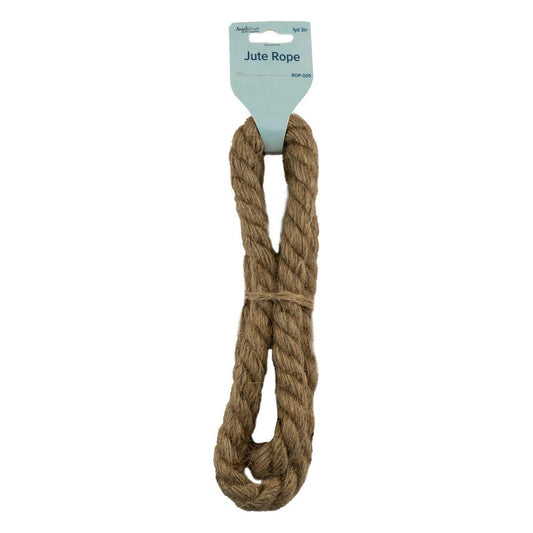 JUTE ROPE 1\2" -NATURAL 1YD 3IN