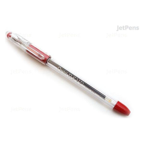 RSVP BALL POINT PEN RED MEDIUM