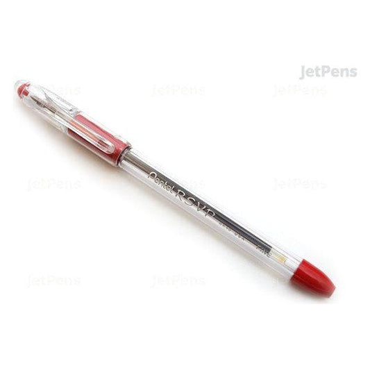 RSVP BALL POINT PEN RED MEDIUM