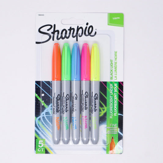 SHARPIE FINE NEON PQT.5